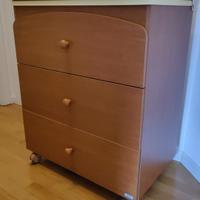 cassettiera fasciatoio bagnetto mibb