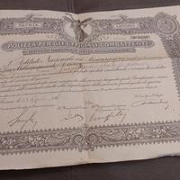 certificato diassicurazione  storica