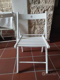 Sedie pieghevoli 