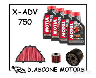 TAGLIANDO X-ADV 750 17-20 MOTUL 7100