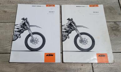 manuali settaggio e manutenzione ktm exc