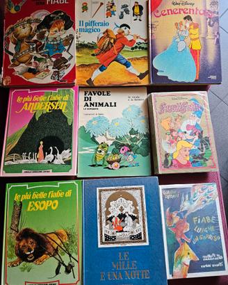 Lotto 9 libri di fiabe