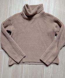 Maglione collo alto