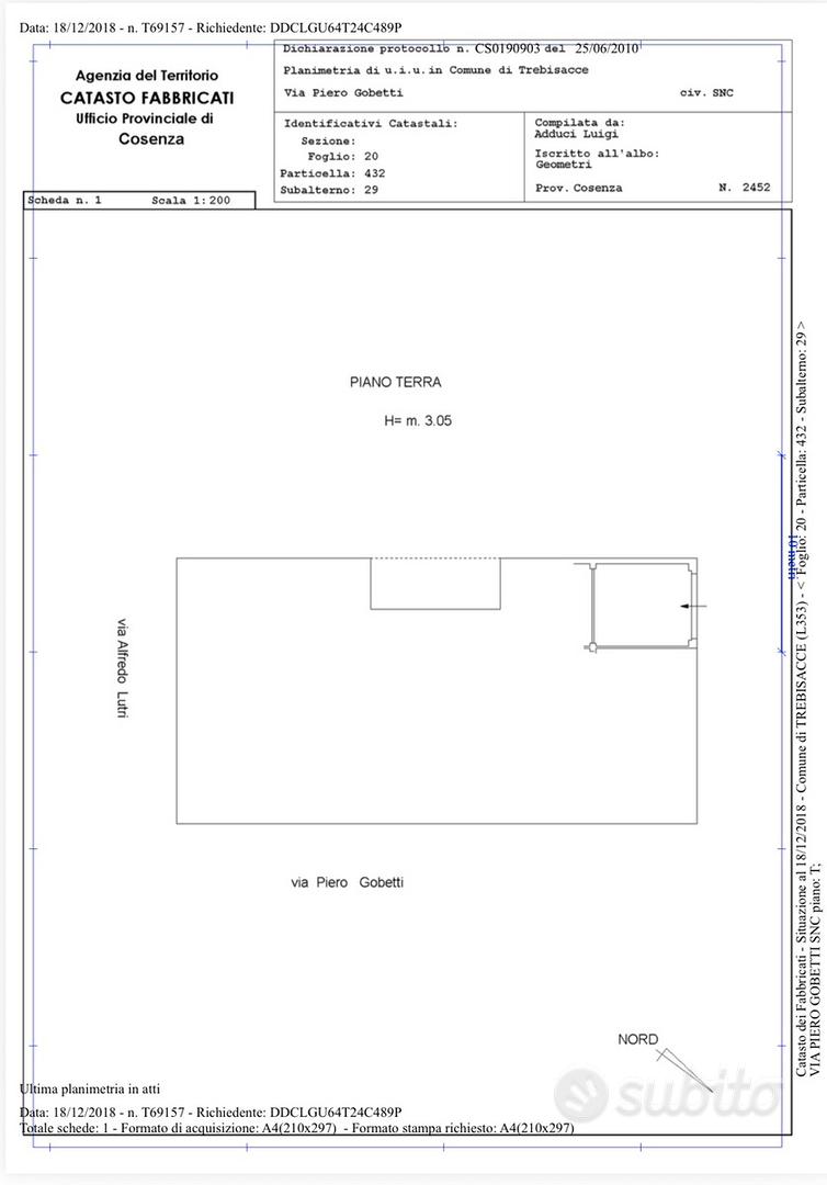Appartamento – CS - Vista 2