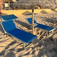 Sdraio ombrelloni lettini spiaggia