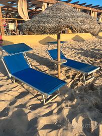 Sdraio ombrelloni lettini spiaggia
