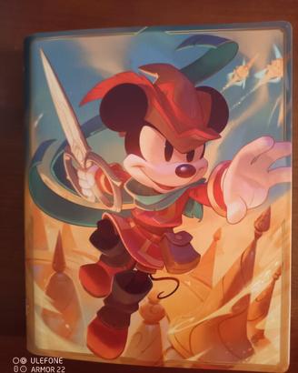 Album + 27 carte promo Lorcana + Topolino