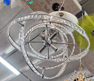 lampadario modernariato 