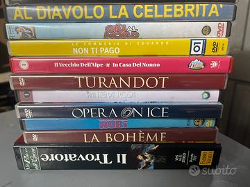16 Dvd musica e film