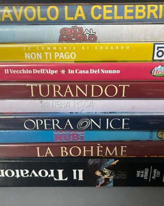 16 Dvd musica e film
