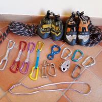 attrezzatura da arrampicata