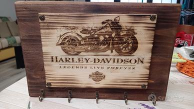 Appendichiavi da muro Harley Davidson