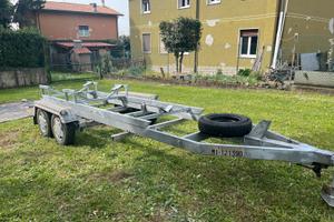 Carrello biasse portata 1750 kg