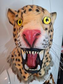 Maschera Leopardo / Ghepardo in Lattice Carnevale