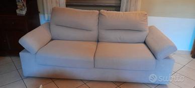 Divano 3 posti poltronesofá beige