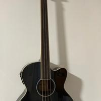 Basso acustico Harley Benton 4 corde fretless