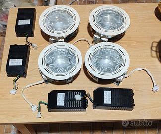 Faretti a incasso per controsoffitto