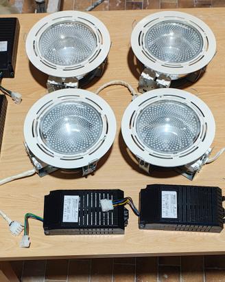 Faretti a incasso per controsoffitto