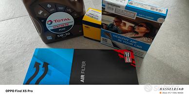 kit 3 filtri tagliando e olio Ford Fiesta 1.4 Tdci