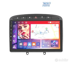 RADIO GPS 9'' ANDROID 13 PEUGEOT 308 / 408 07-15 4