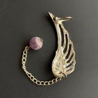 orecchini a vite con polsino