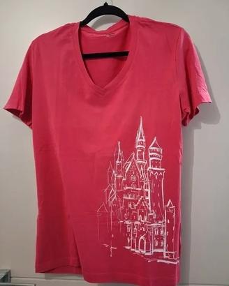 T-shirt da donna con stampa Disney - 100% cotone