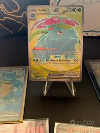 Carta pokemon Venusaur ex 182/165 del set 151