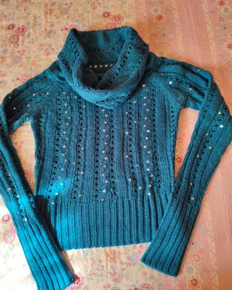 Maglione Silvian Heach con paillettes - tg.S