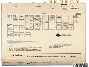 Clarion dsp DPH7500z
