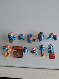 KINDER SORPRESA SQUALIBABA 1995 + 10 CARTINE 