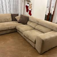 Divano angolare 3 posti con  chaise-longue