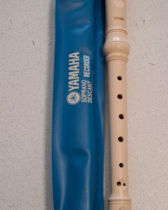 Flauto soprano Yamaha con custodia 