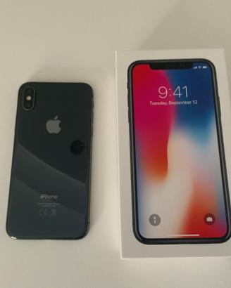 Apple Iphone X 64 gb nero