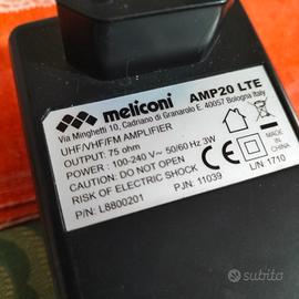 metri 25 fili per antenna più amplificatore tv