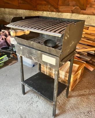 Barbecue a carbone Cruccolini Family BA21 nero