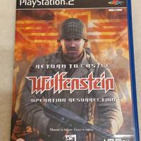 Return to Castle Wolfenstein PS2 (Playstation 2)