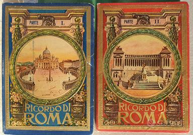 Nr. 2 Foto Album ricordo PIEGHEVOLI Roma Vol.1+2