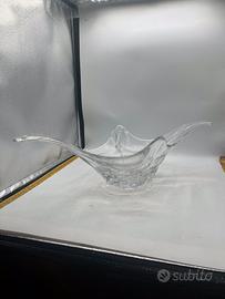 Vaso d’eco francese-vaso in vetro degli anni 30/40