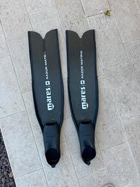 Pinne in carbonio apnea Mares 41 42 Mares