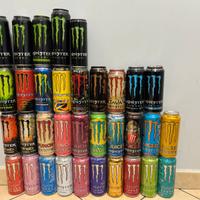 Collezione lattine monster