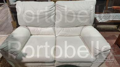 Codice: 268144 DIVANO N.2 POSTI IN PELLE COLORE B