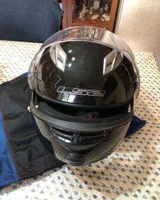 Casco moto LS2 modulare taglia S