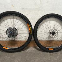 Coppia Ruote 29" Tub.R.  SYNCROS XR2.0+Copert+Cass