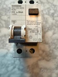 Differenziale siemens C10 - 2 poli