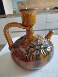 brocca artigianale in ceramica