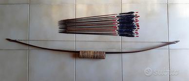 Arco in legno Indonesiano (solo per figura), lungh