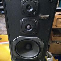 2 casse audio thecnics + 2 casse gbc