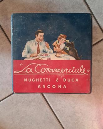 scatola di latta vintage 