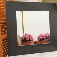 Specchio su lastra di ardesia