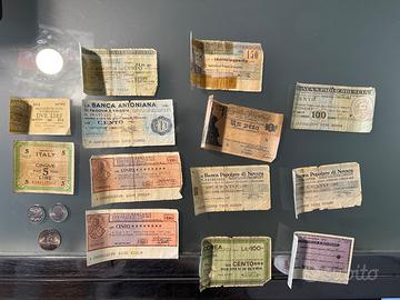 Lotto Lire e Assegni circolari